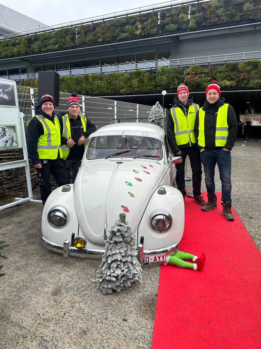 Collega's van Geert Vos bij een evenement
